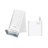 Kit Carregador Sem Fio 80W com Suporte e Sistema de Ventilação Inteligente + Carregador 120W  Xiaomi