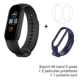 Pulseira Inteligente Mi Smart Band 5 em Português